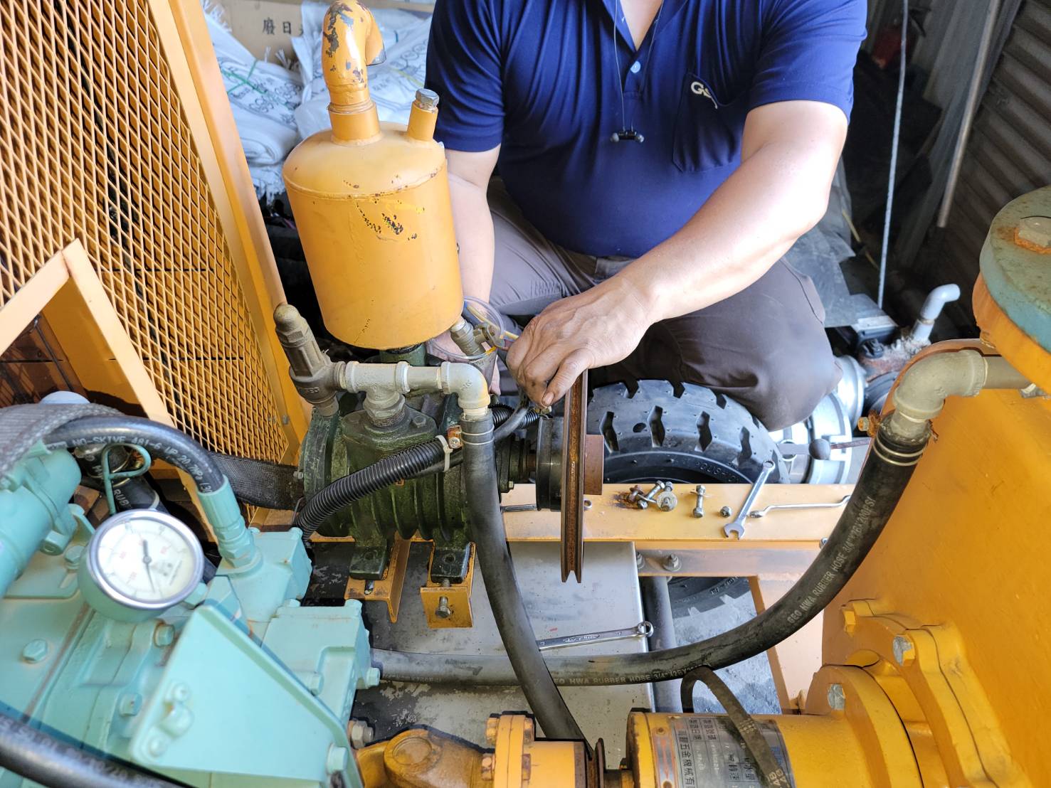 區公所抽水機維護的第4張圖片