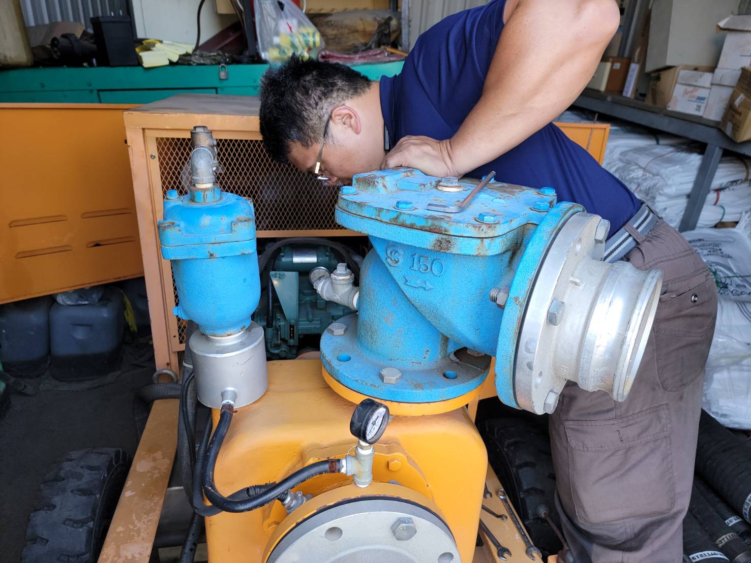 區公所抽水機維護的第6張圖片