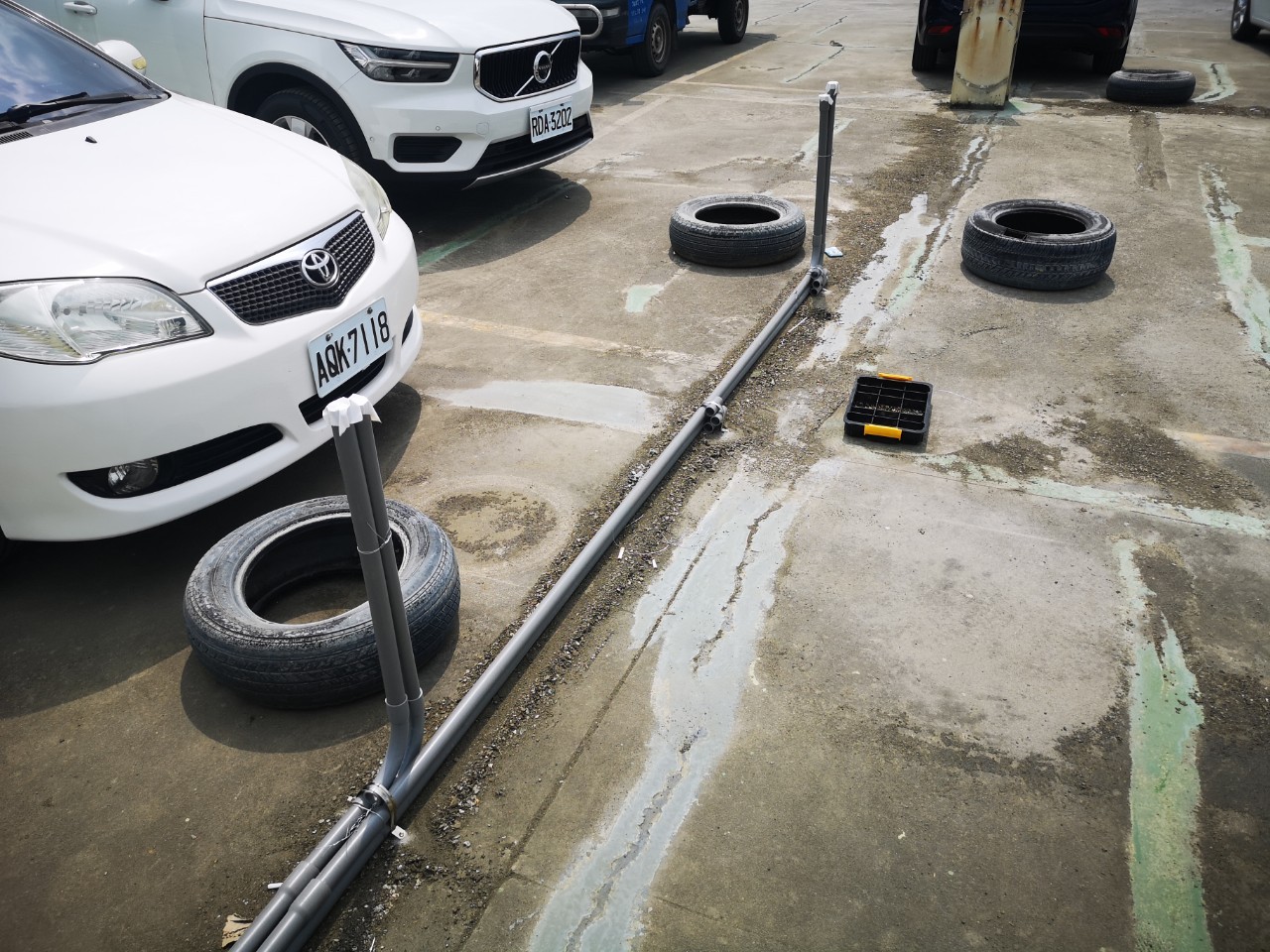 嘉義Volvo展示中心充電樁安裝工程的第6張圖片