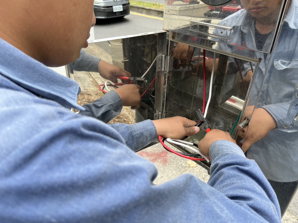 沙崙綠能科技示範場域5G智慧燈桿設備安裝的第5張圖片