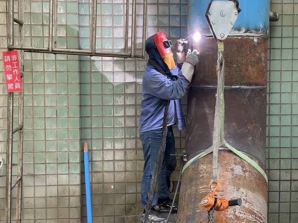 冷卻水塔28吋管線拆除及修復工作的第7張圖片